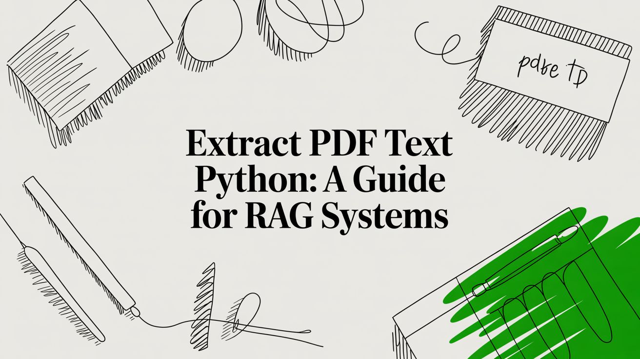 Extract PDF Text Python: A Guide for RAG Systems