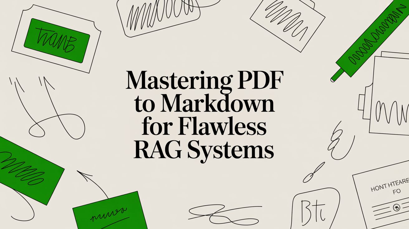Mastering PDF to Markdown for Better RAG Retrieval