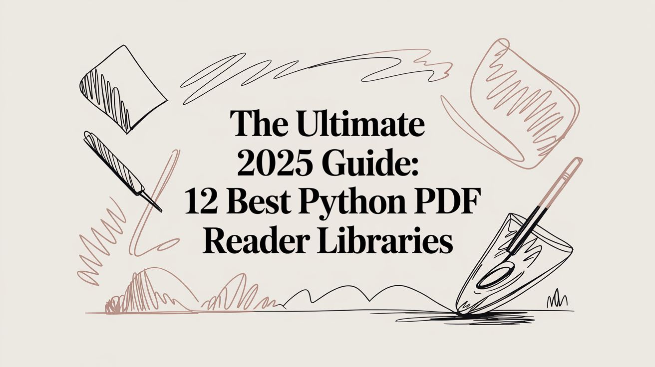 The Ultimate 2025 Guide: 12 Best Python PDF Reader Libraries