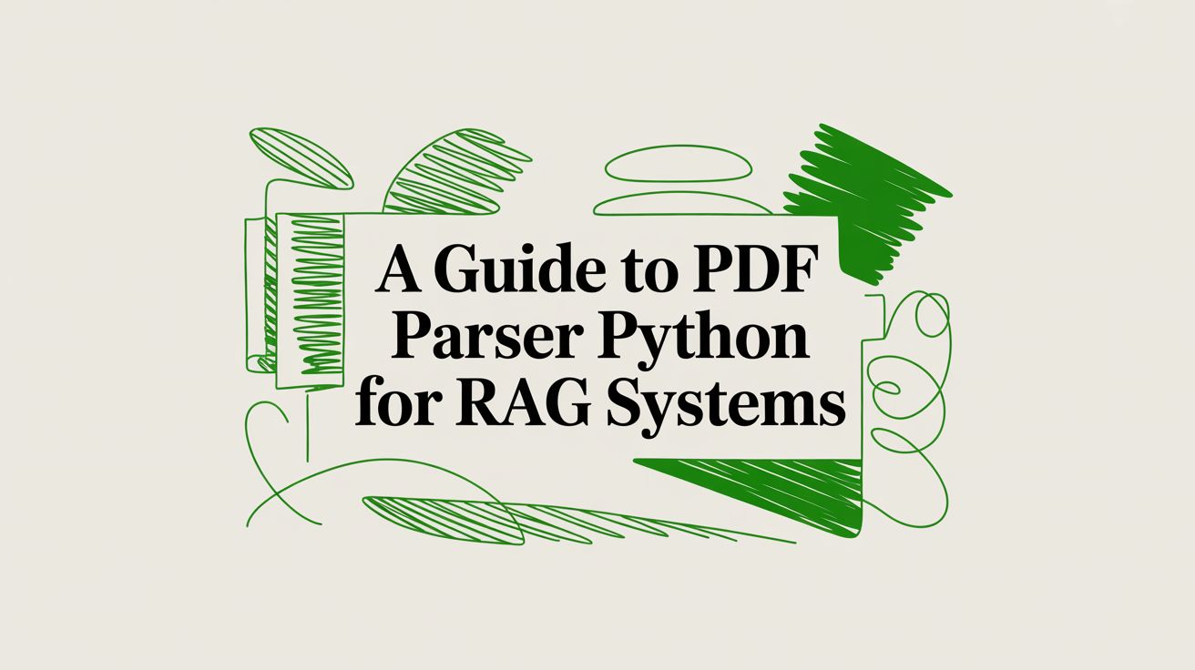 A Guide to PDF Parser Python for RAG Systems