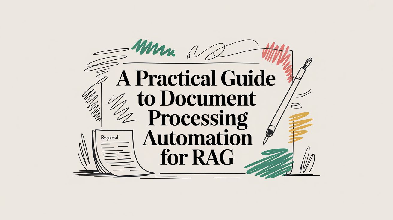 A Practical Guide to Document Processing Automation for RAG