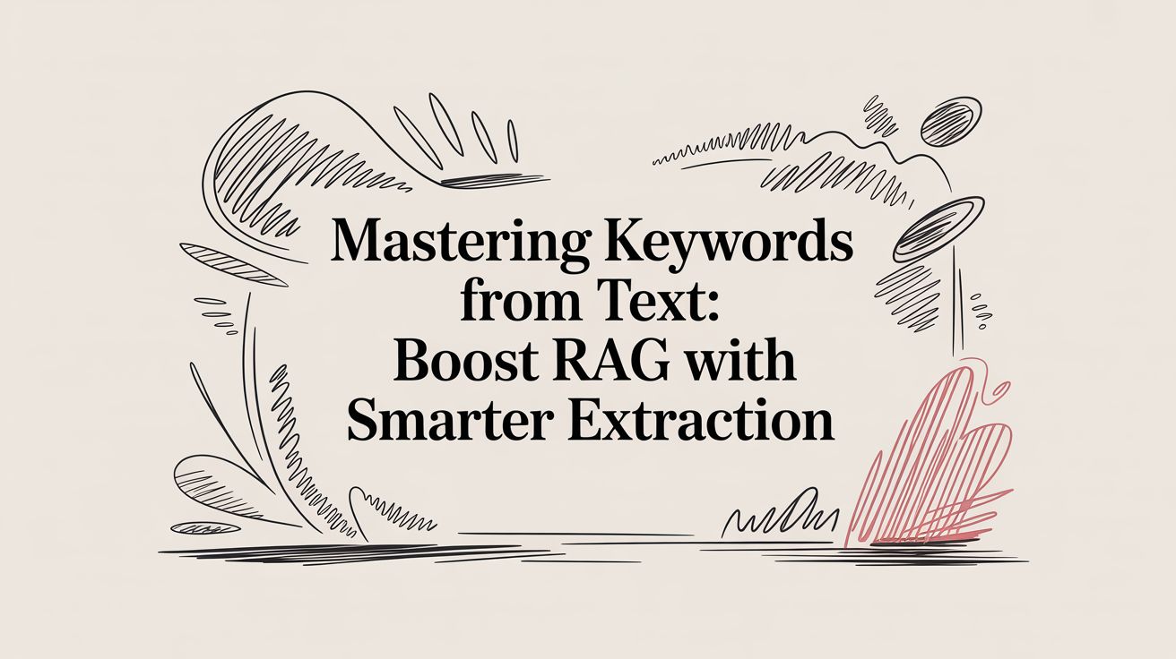 Mastering keywords from text: Boost RAG with smarter extraction