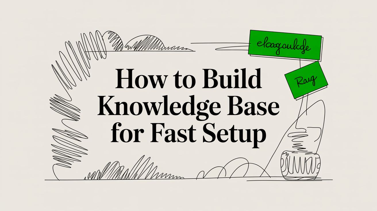 How To Build Knowledge Base For Fast Setup