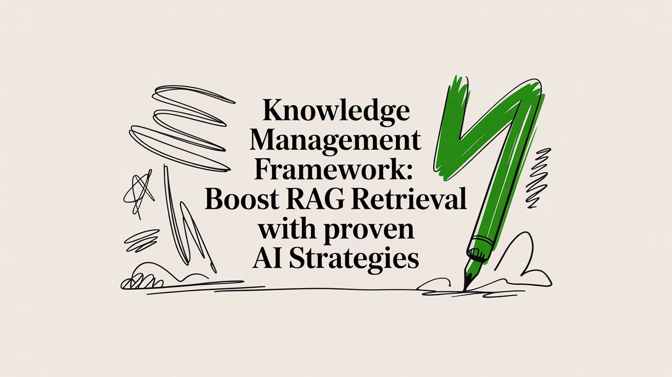 How a Knowledge Management Framework Boosts RAG Retrieval Accuracy