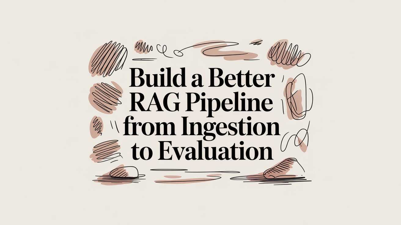 Build a Better RAG Pipeline From Ingestion to Evaluation