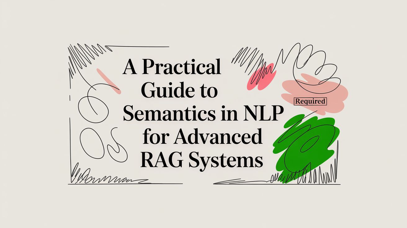 A Practical Guide to Semantics in NLP for Advanced RAG Systems