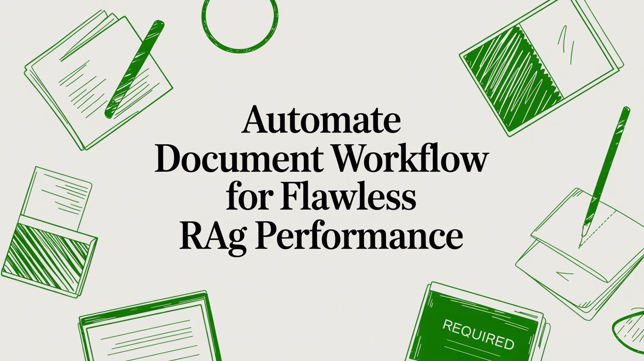 How to Automate Document Workflow for High-Accuracy RAG