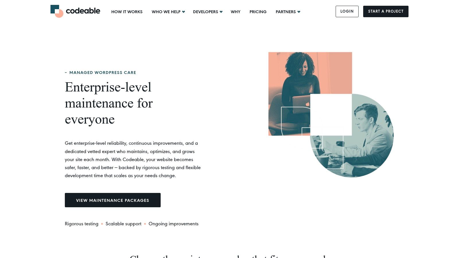 Codeable (Global, curated marketplace)
