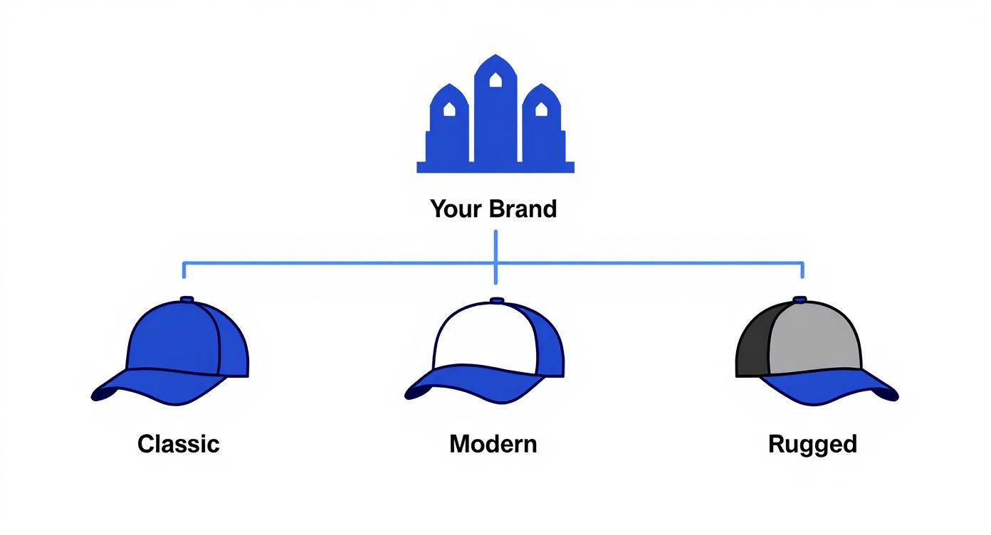 Infographic about caps printed