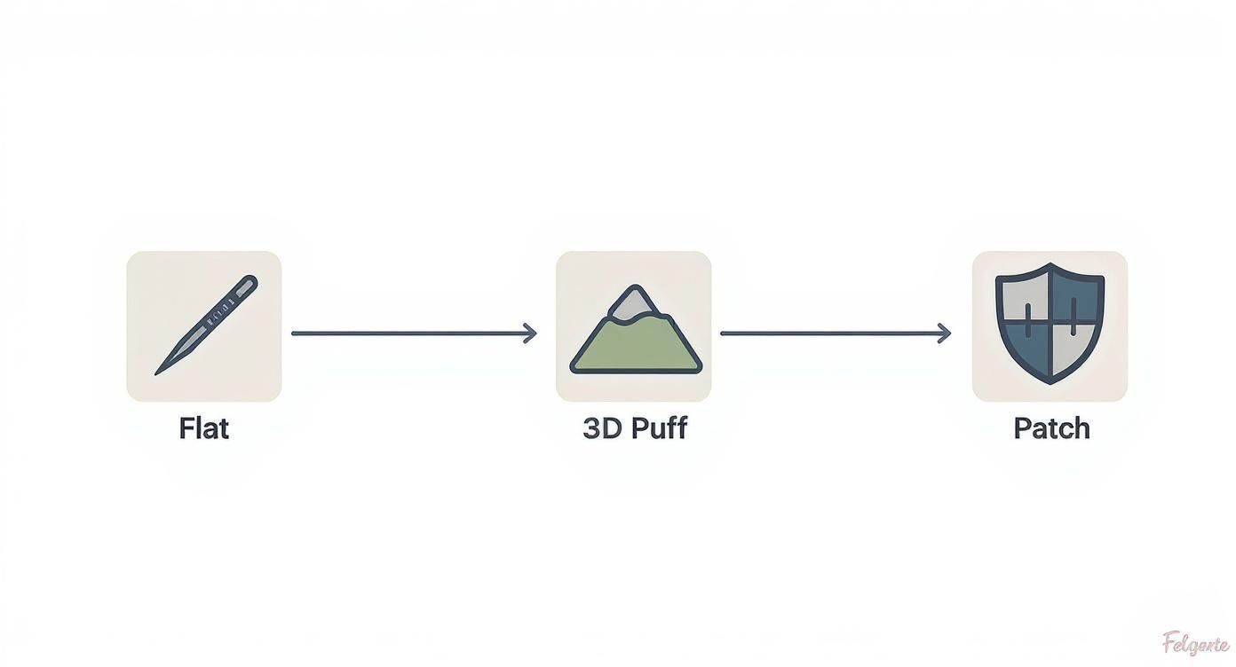 Infographic about caps embroidered