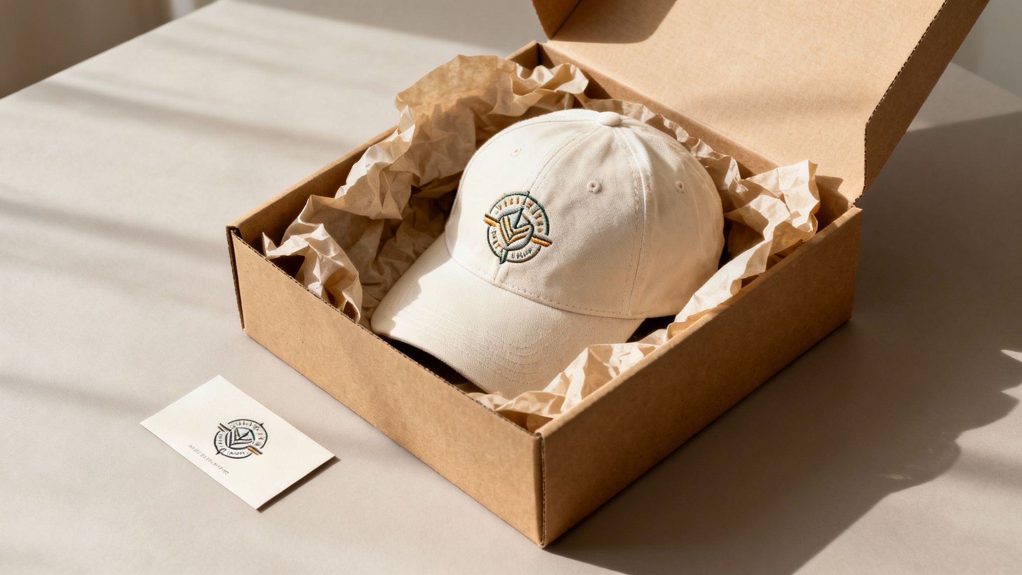 A person wearing a stylish embroidered cap outdoors, showing how it can be part of a daily wardrobe.