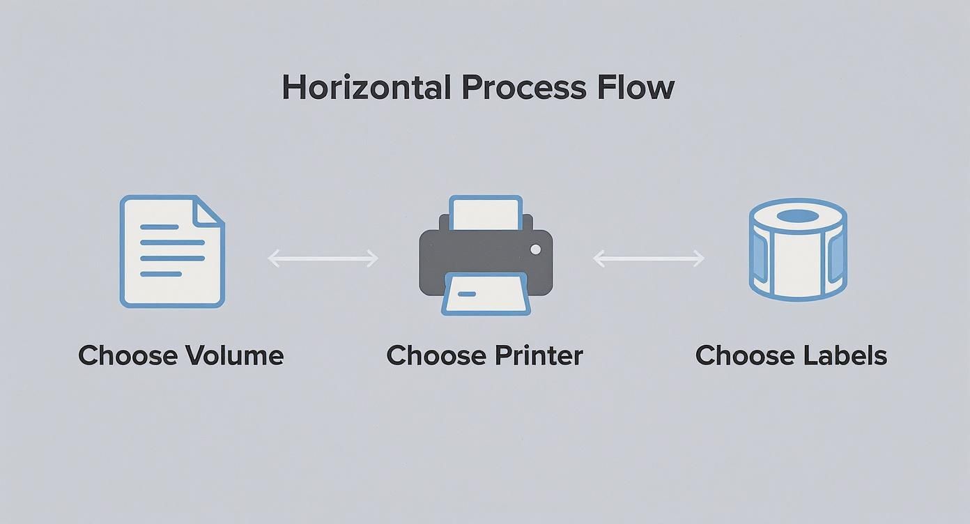 Infographic about shipping labels printing