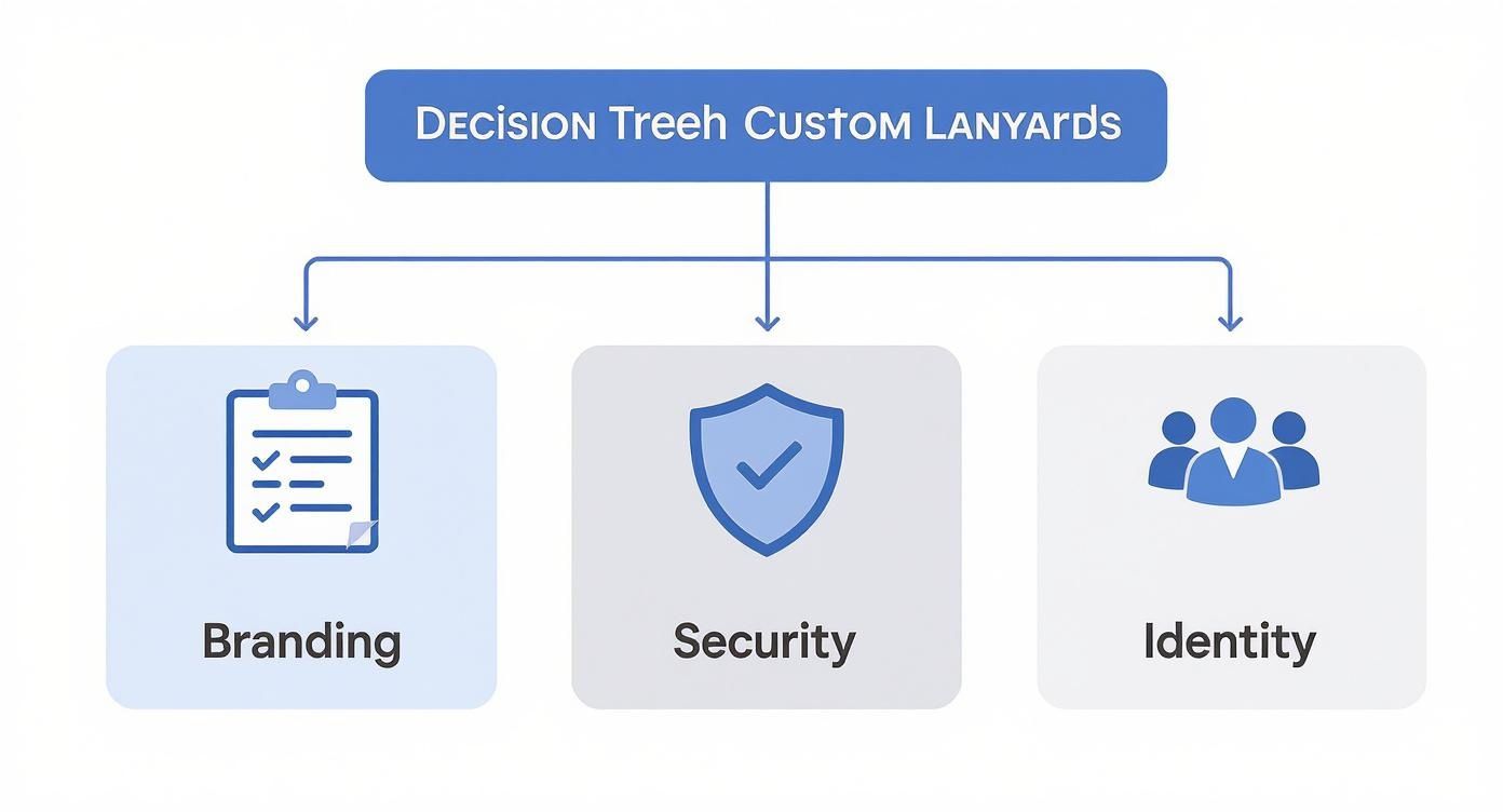 Infographic about custom lanyards