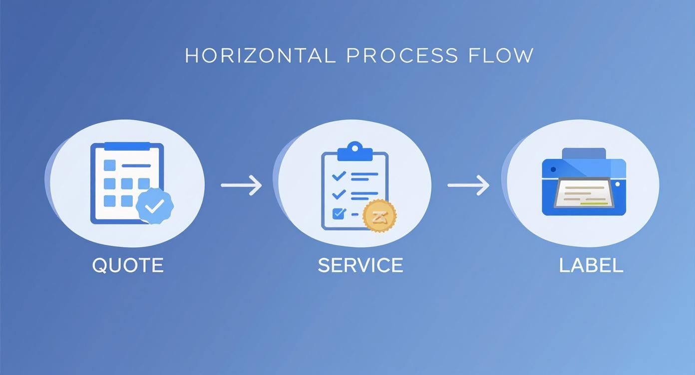 Infographic about parcel delivery