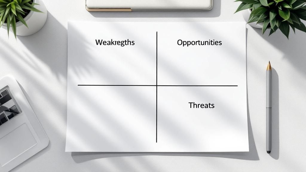 SWOT Analysis (Strengths, Weaknesses, Opportunities, Threats)