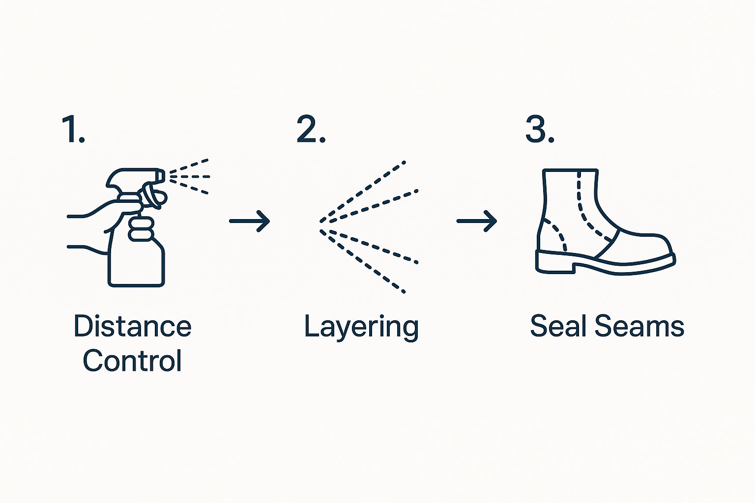 Infographic about waterproofing spray for ugg boots