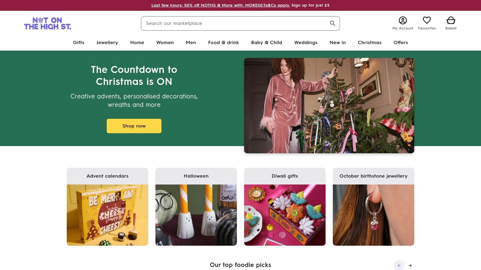 Not On The High Street