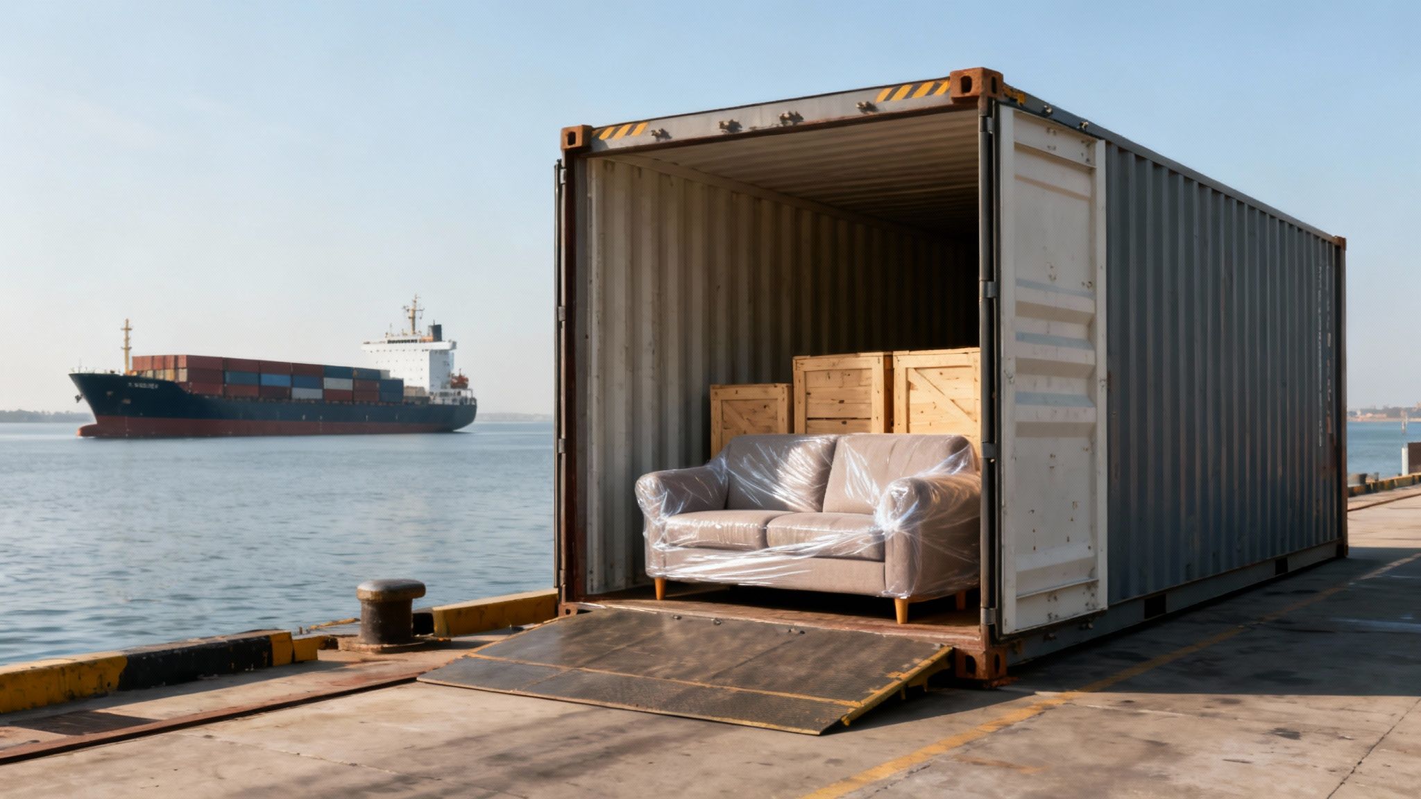 How to Ship Furniture Overseas - The Definitive Guide