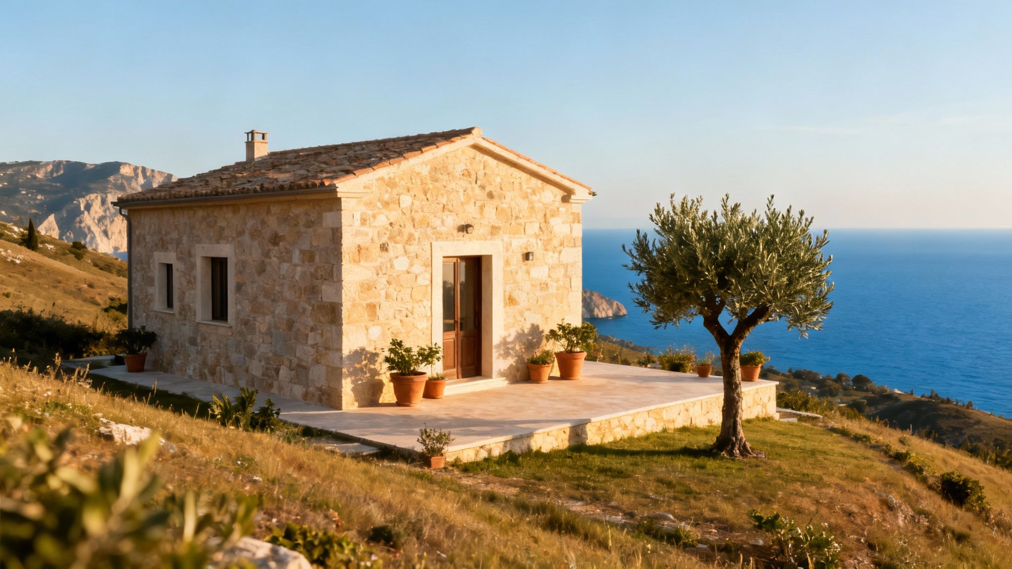 Lush Italian villa with a pool and scenic views