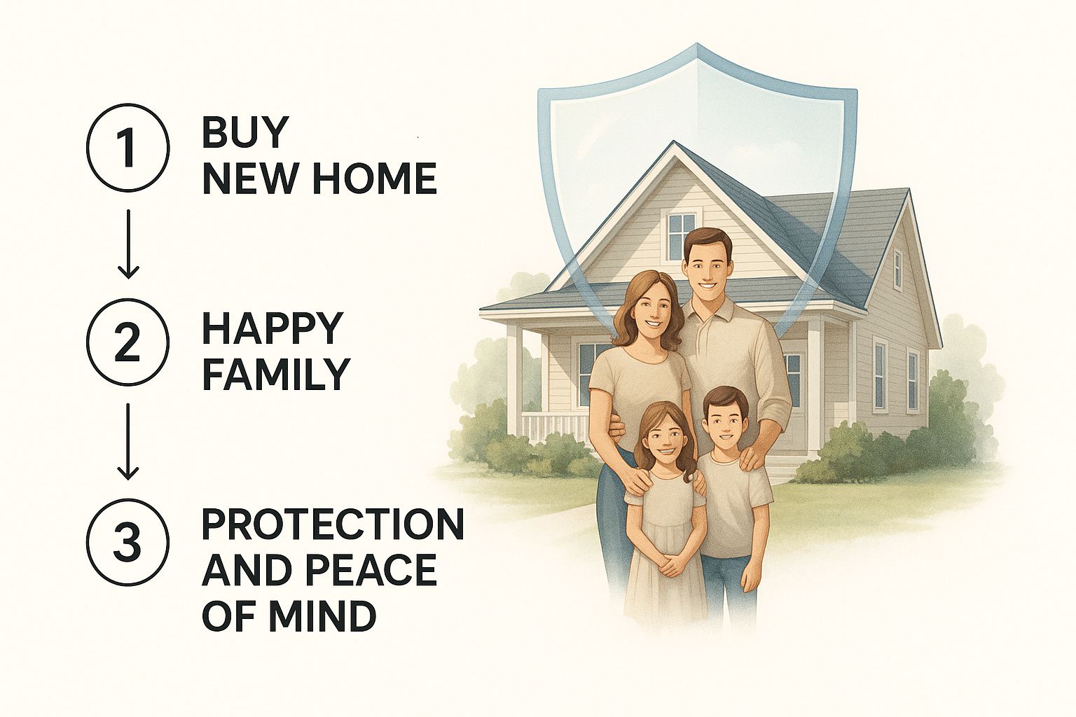 Infographic about what is property title insurance