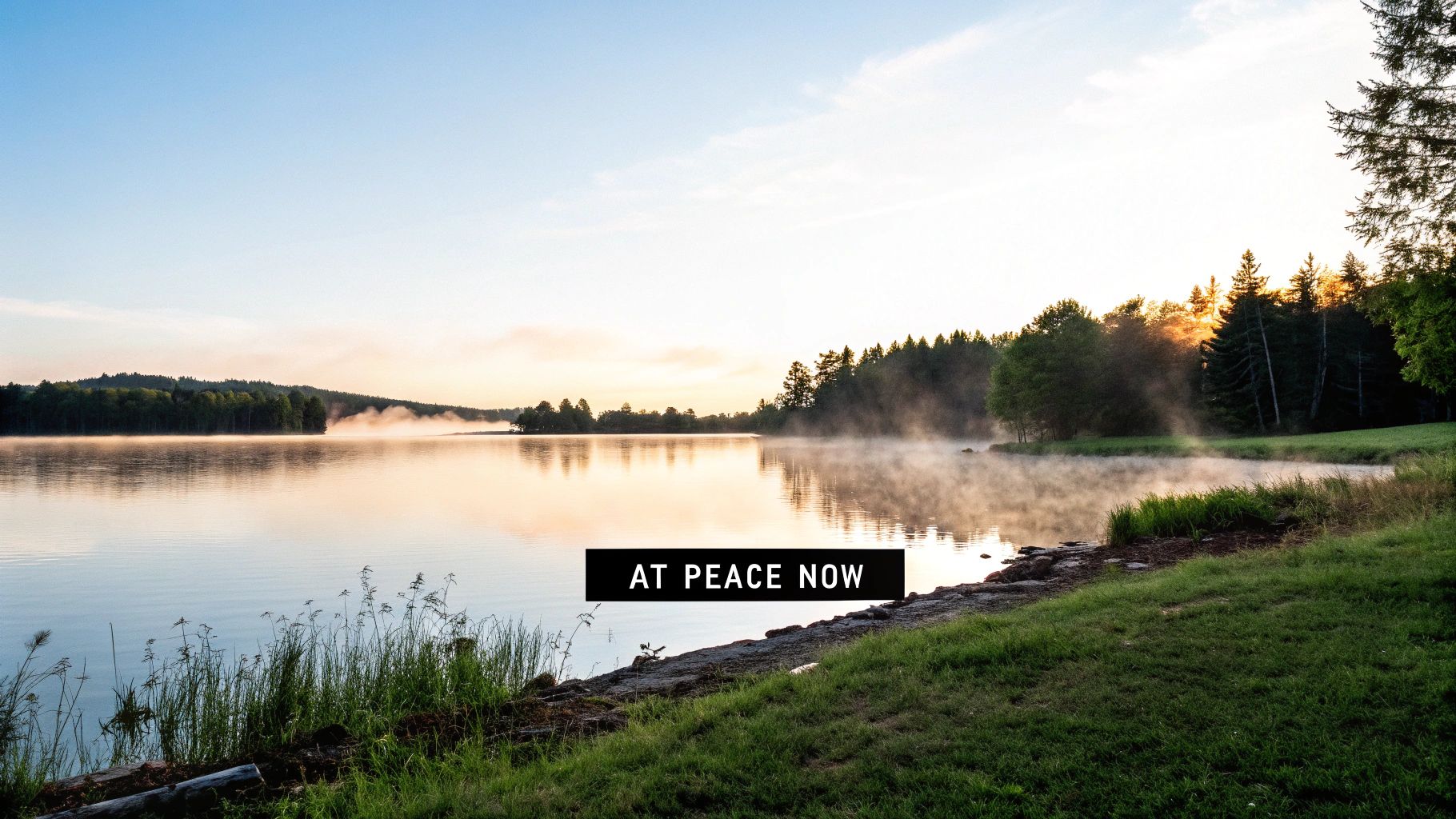 They are at peace now