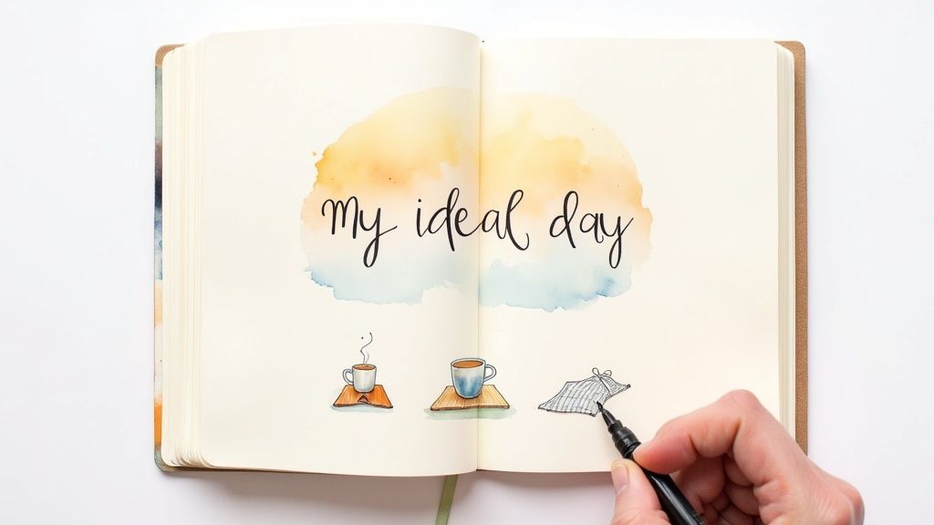 The Ideal Day and Future Self Visualization Prompt