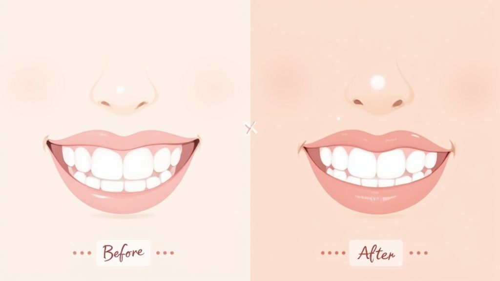 Before and after journey