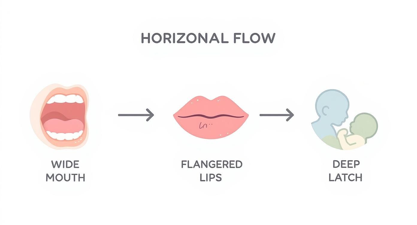 Infographic about how to increase milk supply