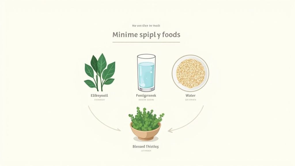 A colorful bowl of oatmeal topped with fresh berries and nuts, next to a glass of water.