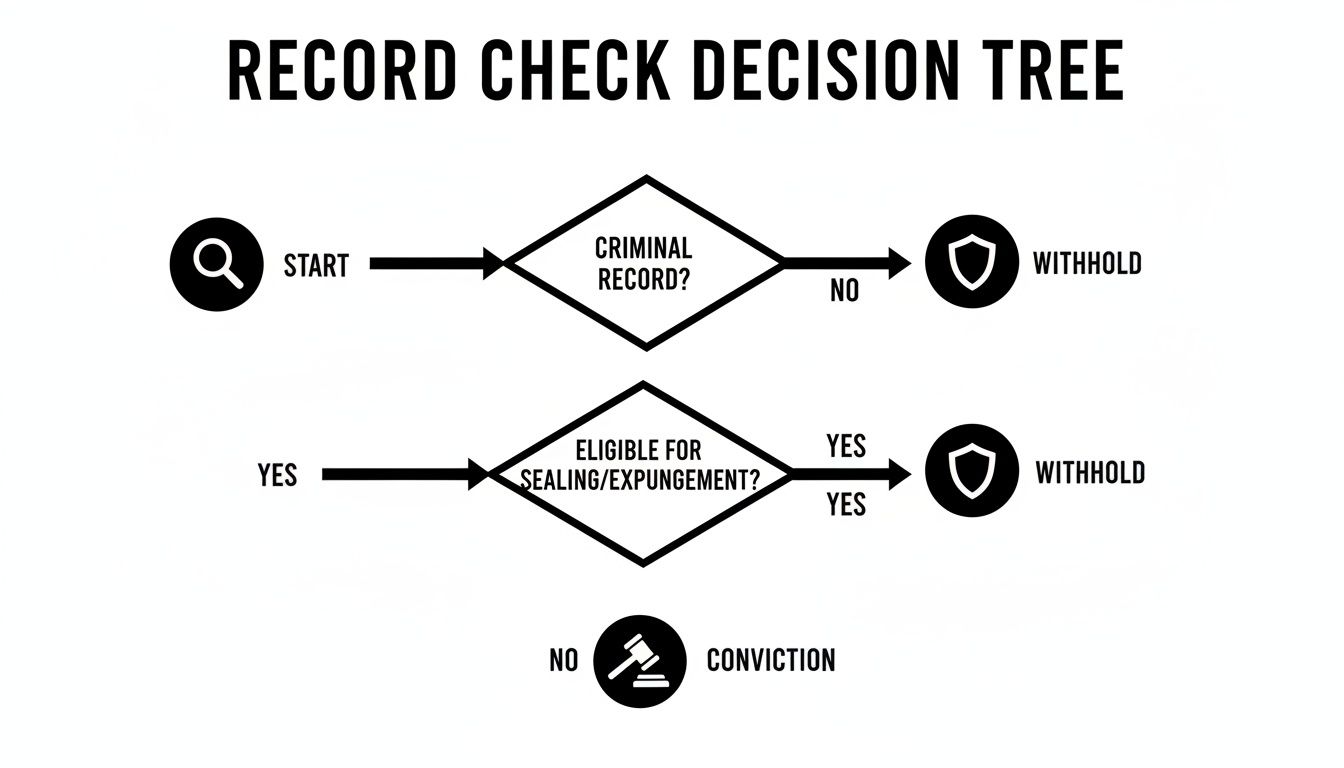 Infographic about what does adjudication withheld mean