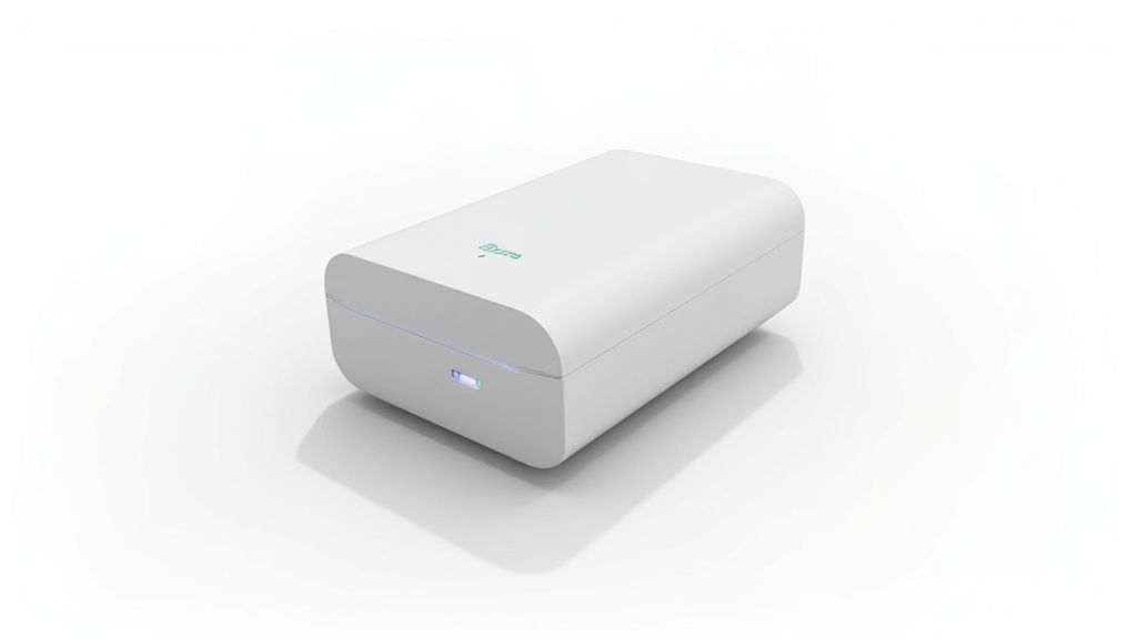 Image showing an example of Apple's minimalist and premium brand voice in their marketing copy.