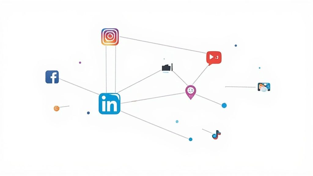 Social Media Platform Distribution