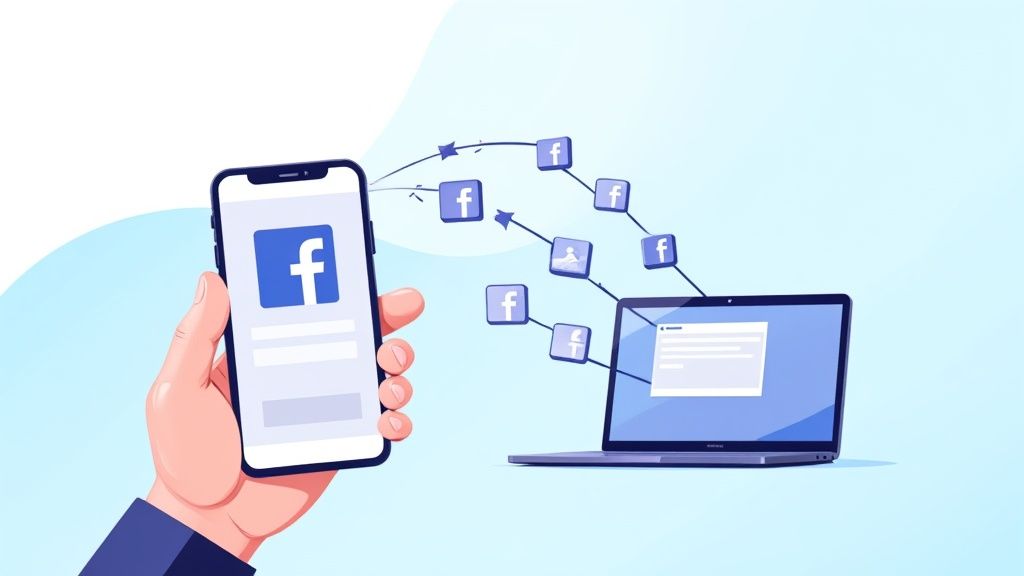 How to Crosspost on Facebook The Smart Way