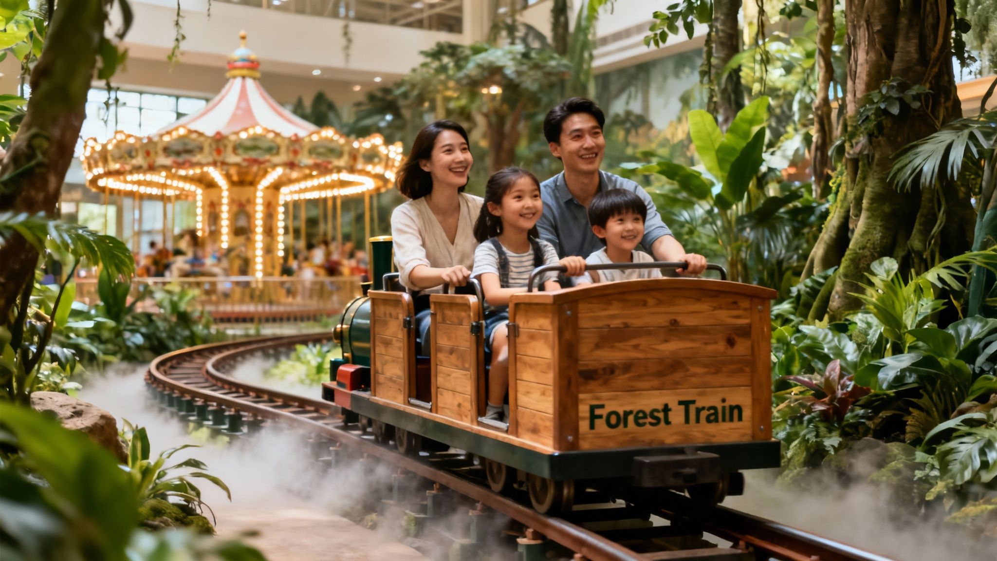 Rides at Sharjah Amusement Park