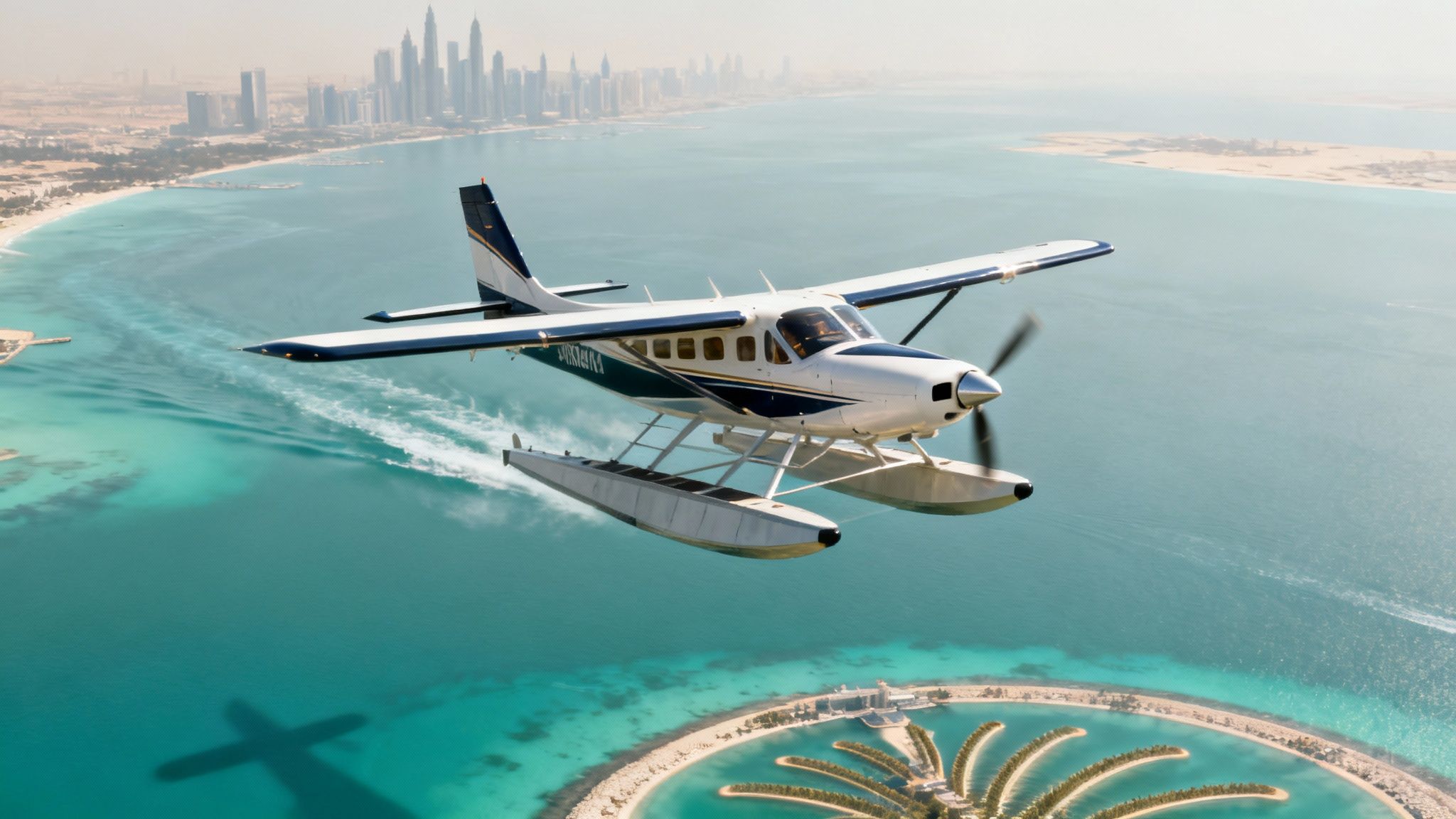Seaplane Tour Over Palm Jumeirah and Dubai Skyline