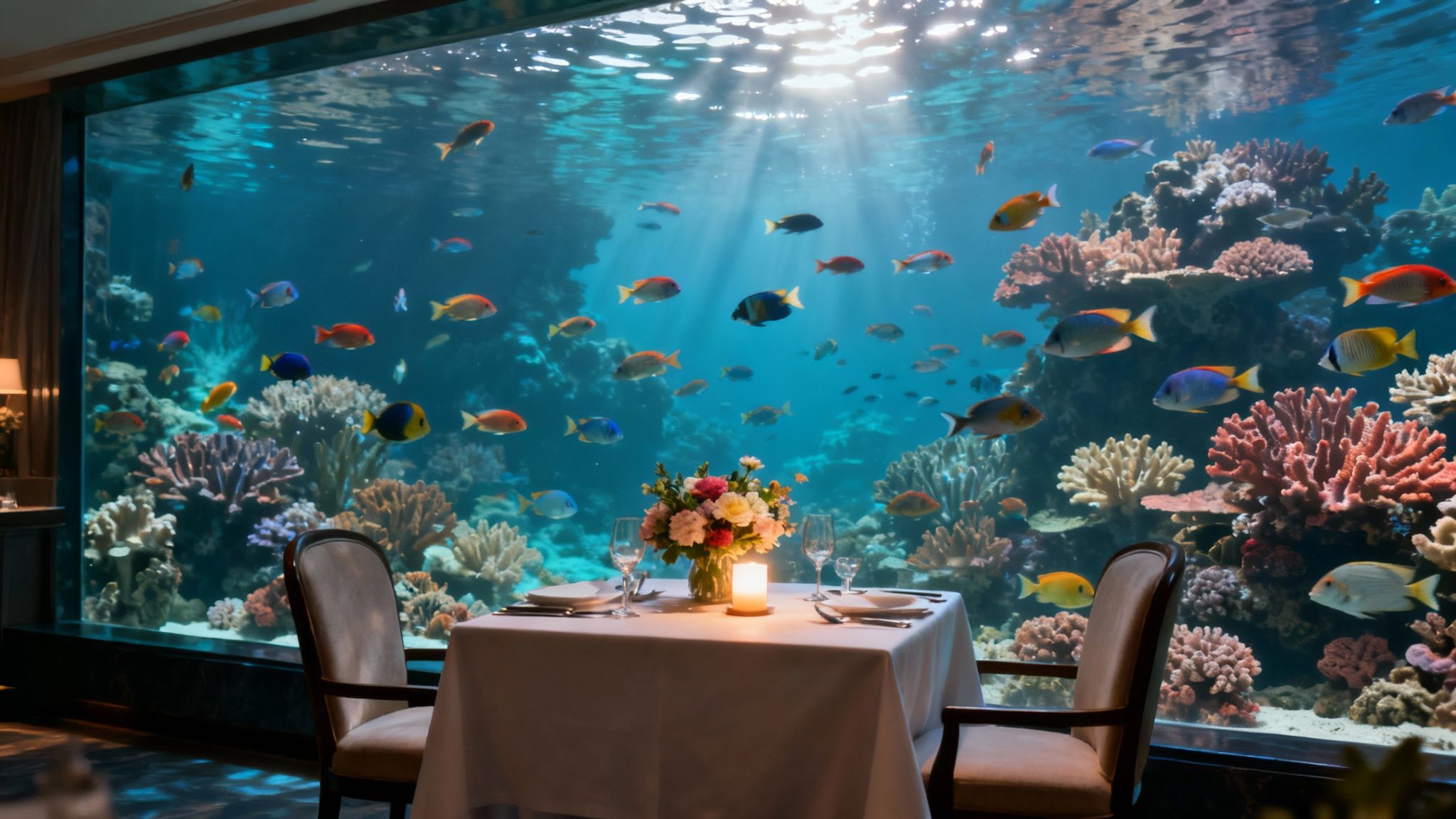 Underwater Dining at Ossiano or Atmosphere Lounge