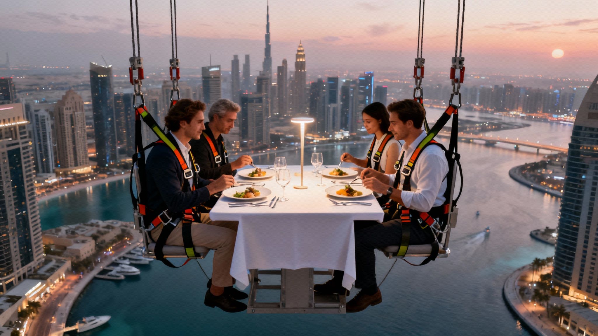 Dinner In The Sky Dubai