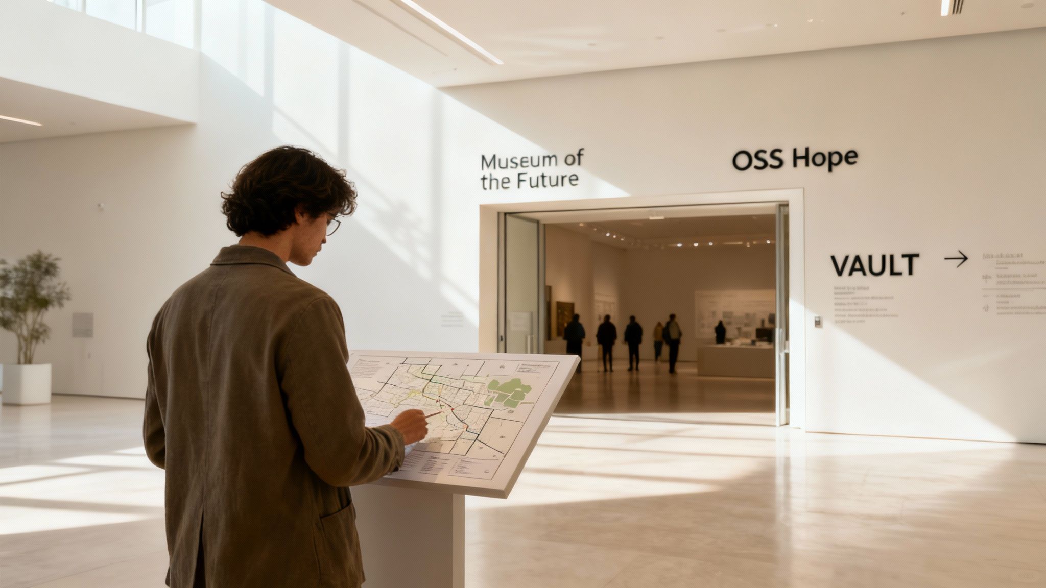 A stunning view of the Museum of the Future's calligraphy-adorned exterior.