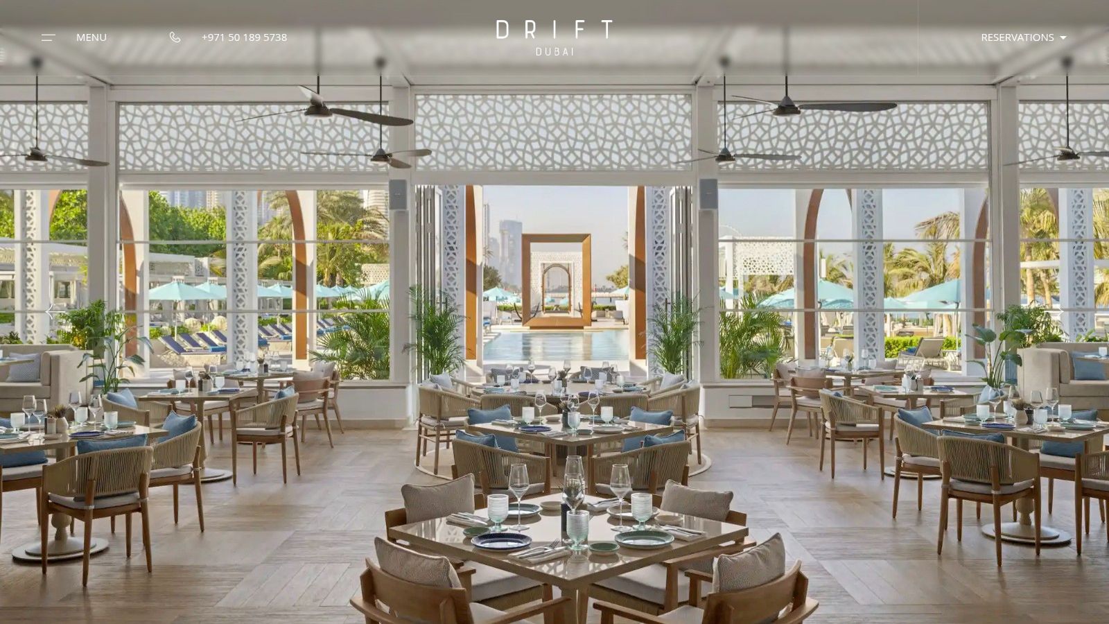 DRIFT Beach Dubai (One&Only Royal Mirage)