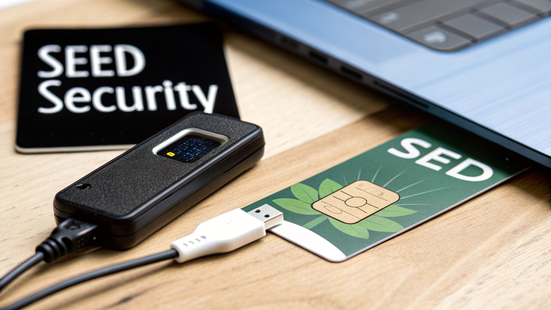 Hardware wallet internal components