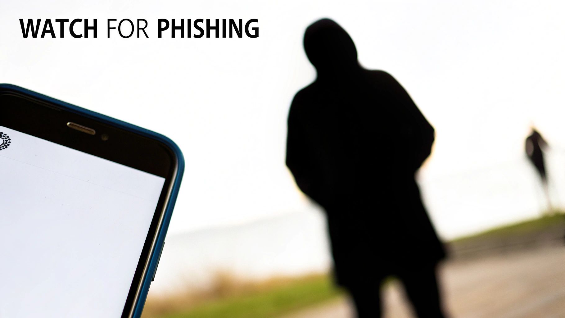 An illustration of a hacker with a phishing hook, representing real-world security threats to crypto wallets.