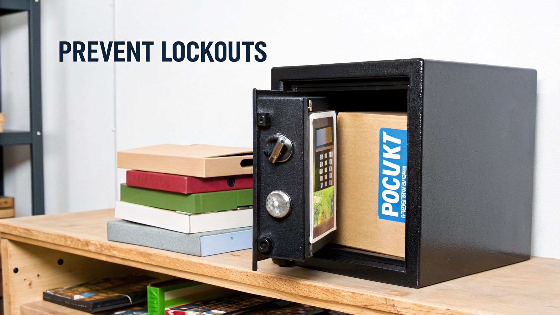 A person carefully storing a physical crypto seed phrase backup in a fireproof bag, illustrating proactive security measures.