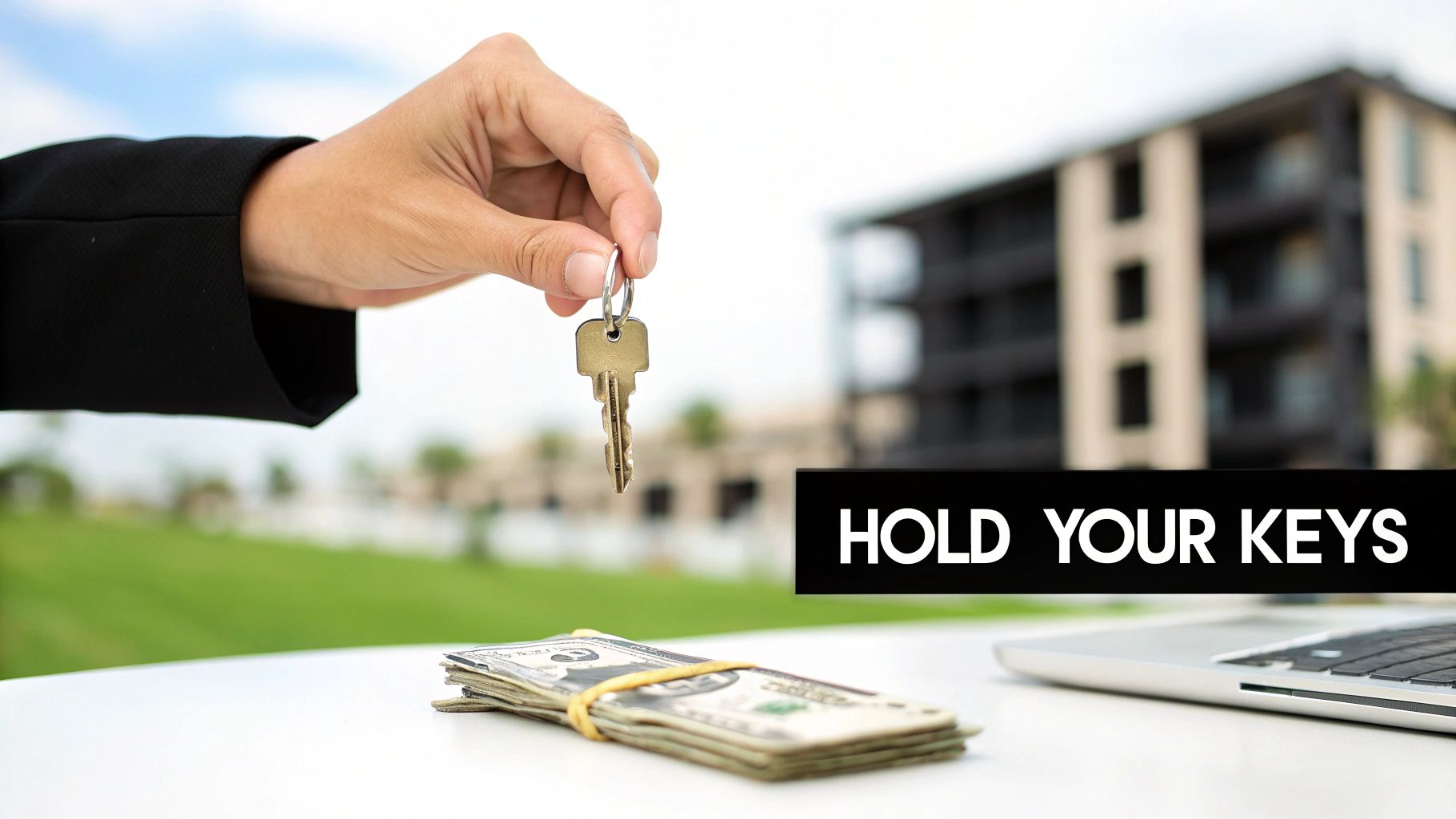 A digital illustration of a secure, modern wallet interface on a smartphone.