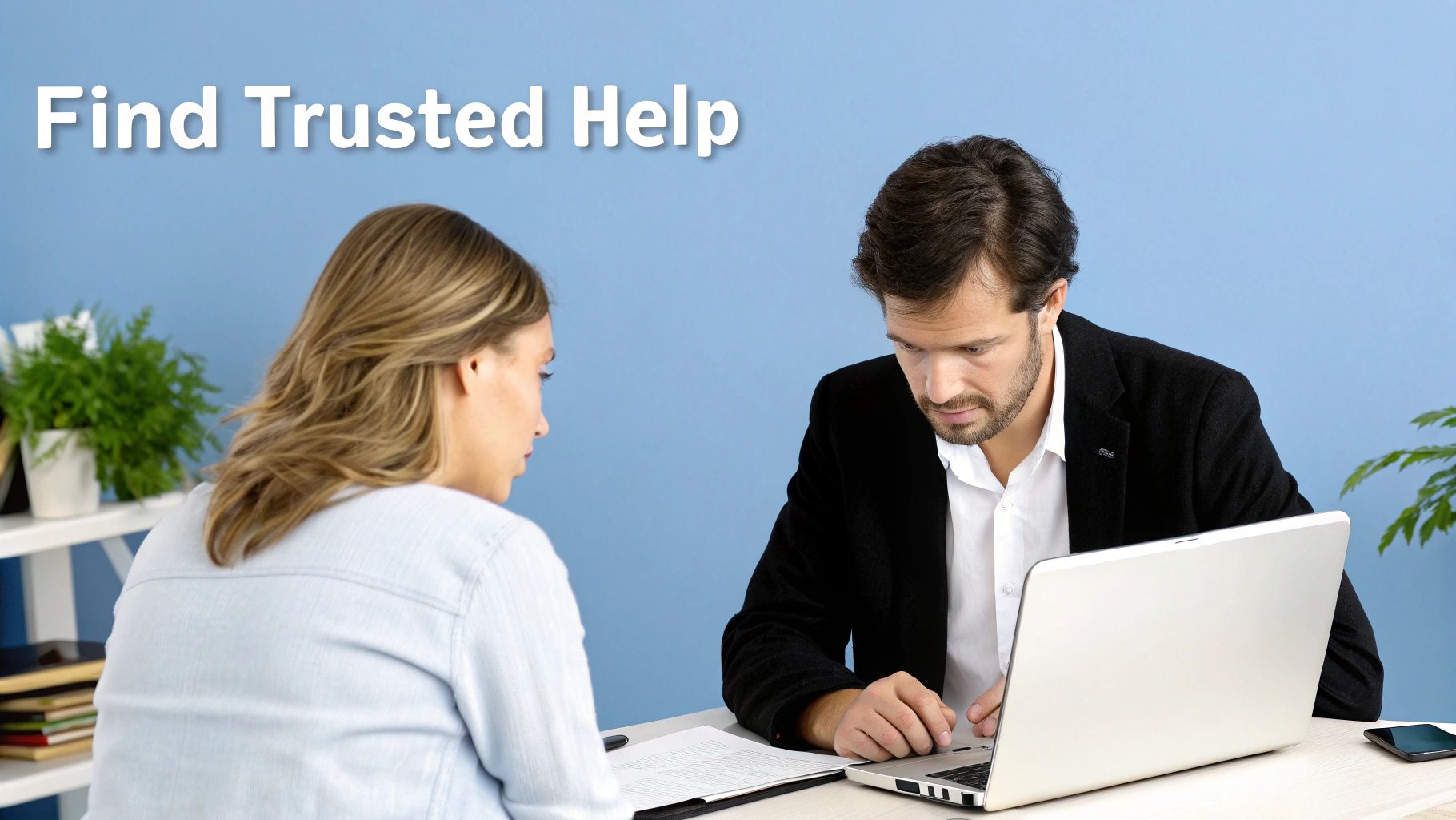 A magnifying glass examining a digital lock, symbolizing the process of vetting a crypto recovery service.