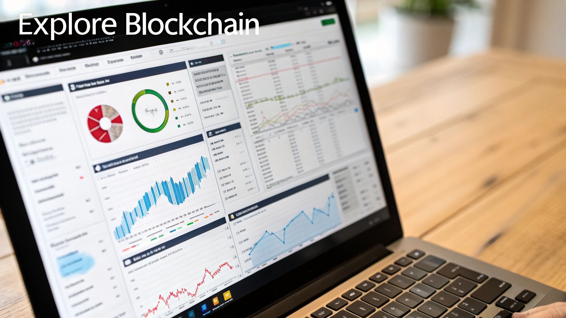Professional crypto recovery expert analyzing blockchain data on a large screen.