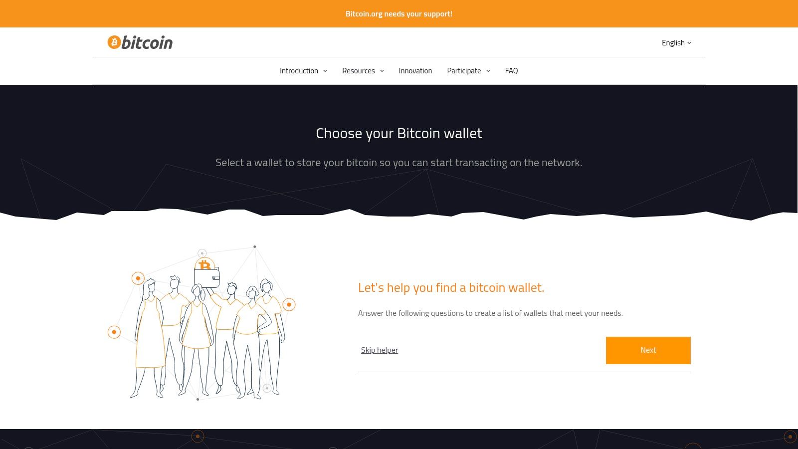 Bitcoin.org – Choose your wallet