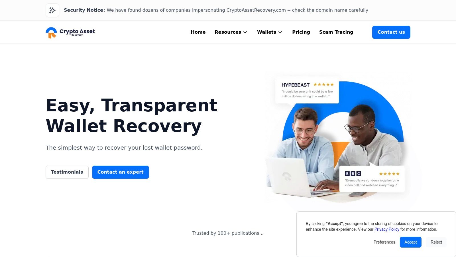 Crypto Asset Recovery (CAR)