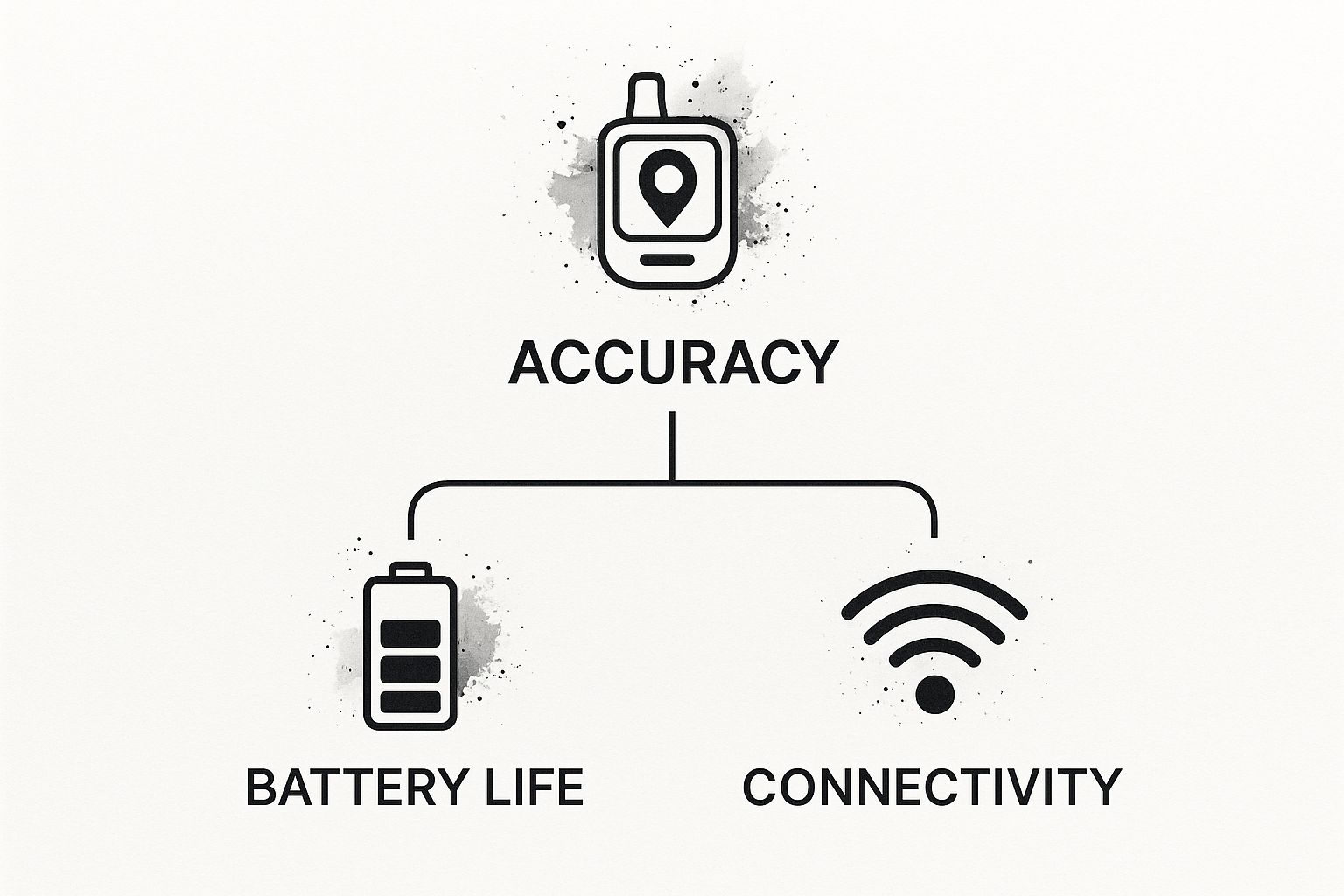 Infographic about portable gps tracking device