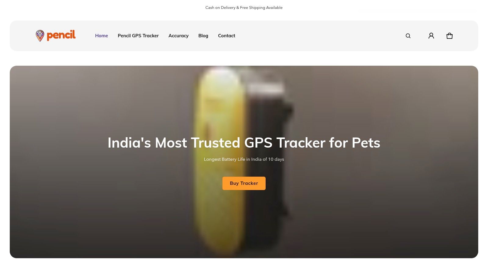 Pencil Pet Tracker