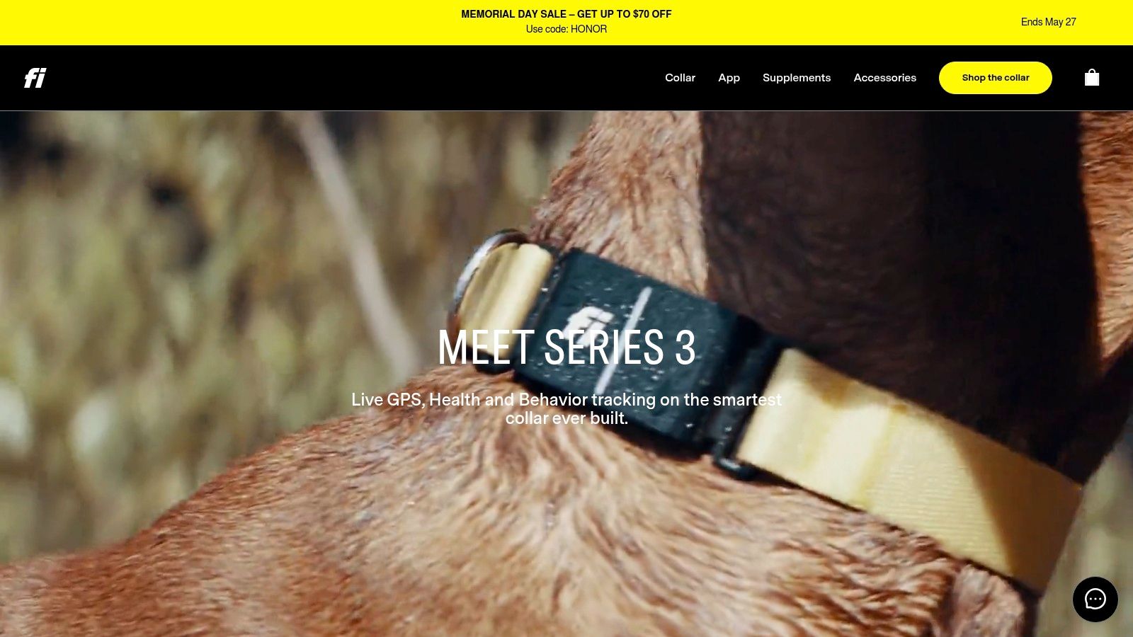 Fi Series 3 GPS Dog Collar